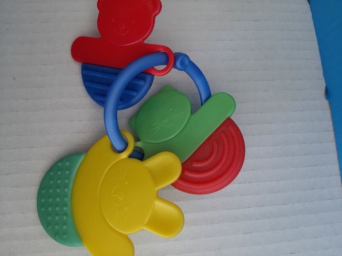 vintage baby rattle