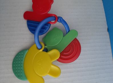 vintage baby rattle