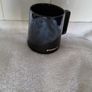 Starbucks LARGE Matte Black & Mirror Ceramic Coffee Mug Stoneware Cup 14 oz 2017 Image 2