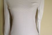 Size 10 Plain White Long Sleeved Top