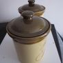 TG Green "Granville" Stoneware Glazed Jars X2 Image 2