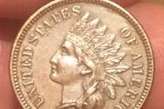 1864 "L" ONE CENT variety Nice grade GXF/AU