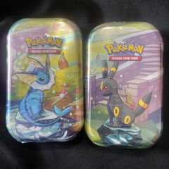 Pokemon 2x Prismatic Evolutions Tin