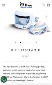 Blephasteam II Eye Therapy Device (Like New)