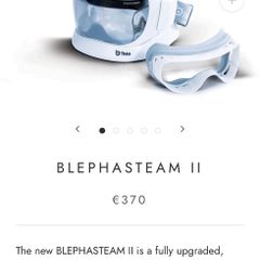 Blephasteam II Eye Therapy Device (Like New)