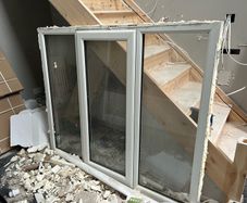 Pvc double glazed window 167 cm x 140 cm
