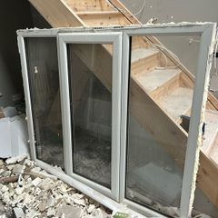 Pvc double glazed window 167 cm x 140 cm