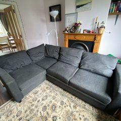 Sofa bed 4 seater grey