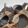 Vintage Copper Saucepans (3) Image 4