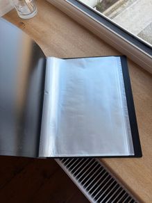 Black A4 Presentation Display Book