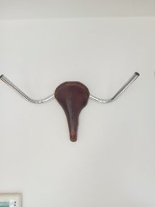 brooks saddle deer head art