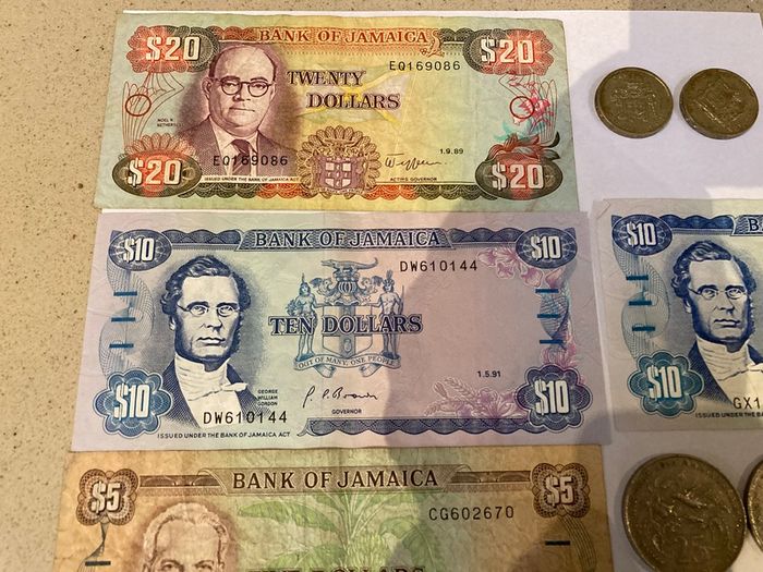 Jamaica! Banknotes and Coins Lot
