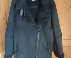 Size 16 Faux suede fleece lined jacket