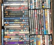 large bundle dvds and Blu-ray