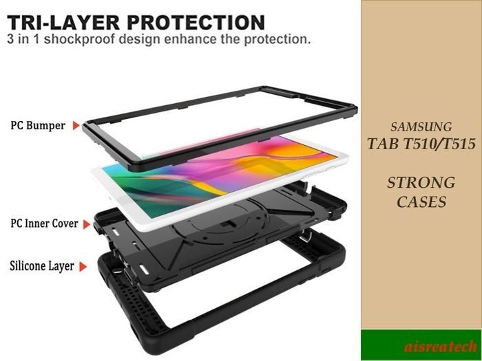 SAMSUNG Tab A 10.1 2019  T510/ T515 Strong Survivor Case