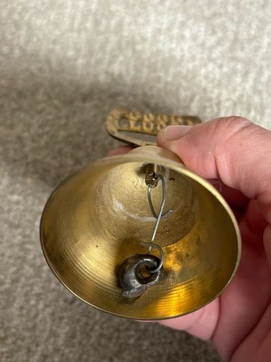 Vintage Brass Horseshoe Shaped Bill