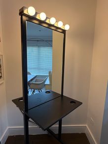 Vanity Mirror Hair Make Up Station Portable
