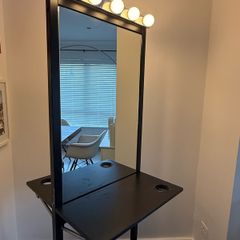 Vanity Mirror Hair Make Up Station Portable