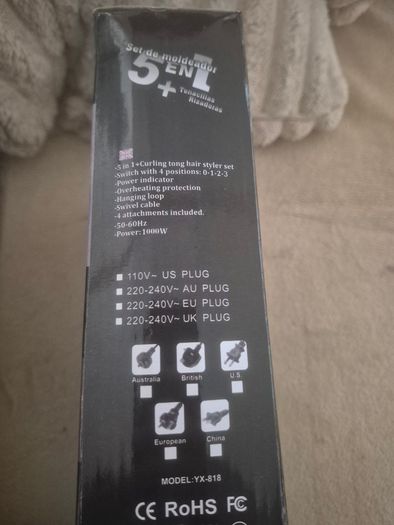 Hot air styler