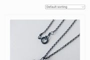 Sterling silver heart pendant necklace