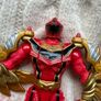 2005 Power Rangers Mystic Force Red Power Ranger To Fury Dragon Bandai a bit too loose No Dragon head Used Please look at the pictures Image 3