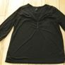 ladies black lightweight blouse size small/8 to 10 Image 5