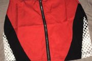 Fab Skirt with mesh side panels new