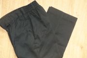 Boys Black and Grey School Trousers. Age 3-4; 5-6