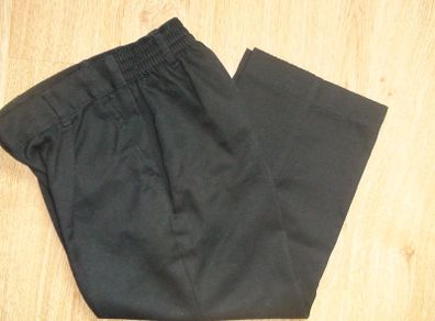 Boys Black and Grey School Trousers. Age 3-4; 5-6