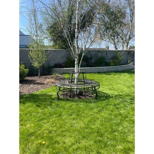 Tree Bench Grey D5672