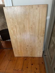 Wooden top for Ikea Varde kitchen cabinet
