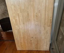 Wooden top for Ikea Varde kitchen cabinet
