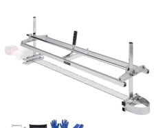 Chainsaw Mill, Portable Sawmill 36 cm-122 cm Guide Bar, Galvanized Steel Chainsaw Planking Mill with 0.5 cm-30 cm Cutting Thickness