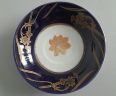 Cobalt Blue - 24k Gold - Porcelain