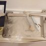 URFIC 14-90-325-05 Satin Nickel Bathroom Traditional Door Handle Set Image 2