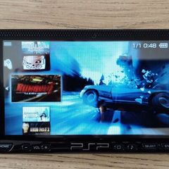 Psp Modded 64 GB Original battery charger 40 psp Perfect