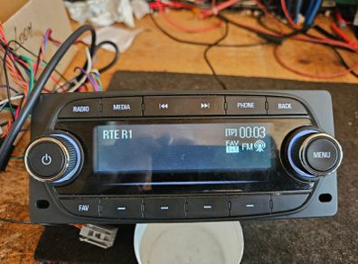 Opel / Vauxhall Karl GM HAGM1006  Car Stereo Radio Control Panel