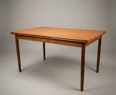 Elegant Mid-Century Danish Teak Extending Dining Table