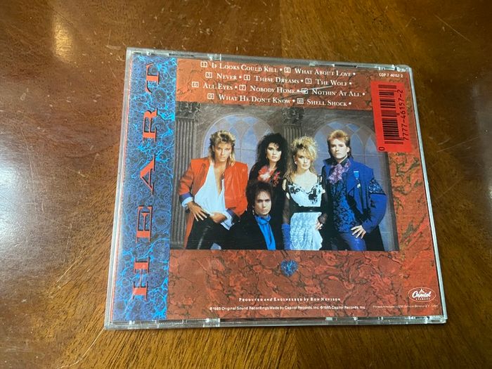 Heart Self Titled CD