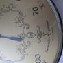 Vintage French wall hanging thermometer Image 2