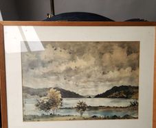 large watercolour.