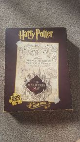 Harry Potter Marauder's map puzzle