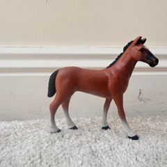 Britains Pony Horse Resin approx. 9 cm. Used Please see photos
