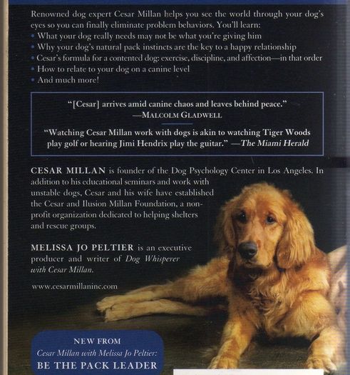 Cesar's Way - The Natural, Everyday Guide To Ubderstanding & Correcting Common Dog Problems.