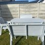 large garden table and chairs Image 7