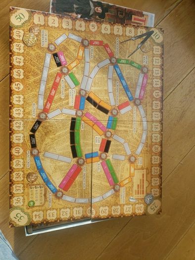 Ticket to ride Amsterdam board game