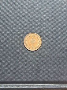 United Kingdom 1/2 New Penny Coin.