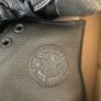 Converse Black Mono Leather High Top Shoes Size 4 UK NEW Image 6