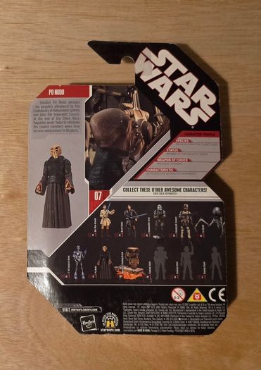 Star Wars Po Nudo 3.75 " Scale New & Unopened (Some Discolouration & Edge Wear To The Card)