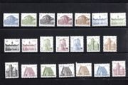 1982-90 Ireland Third (Sixth per Hibernian) Definitive Series Irish Architecture Low Values Presentation Pack includes stamps Mint Never Hinged (MNH)